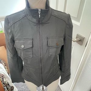 Grey denim WHBM like new jacket